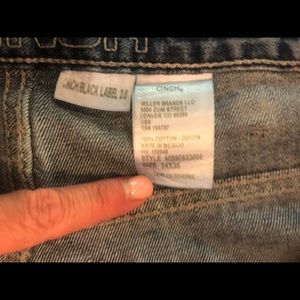 Cinch Black Label Jeans 34x36